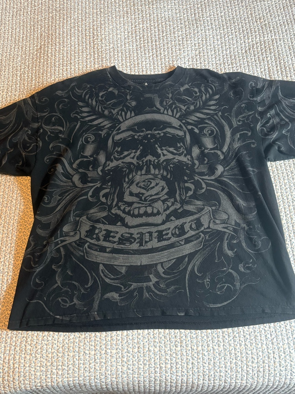 MMA Elite Skull Respect Chuck Lindell T-shirt